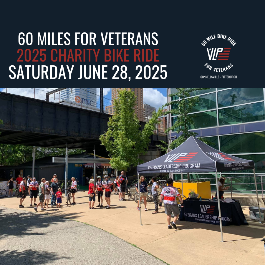 60 Miles for Veterans Bike Ride - Veterans Leadership Program